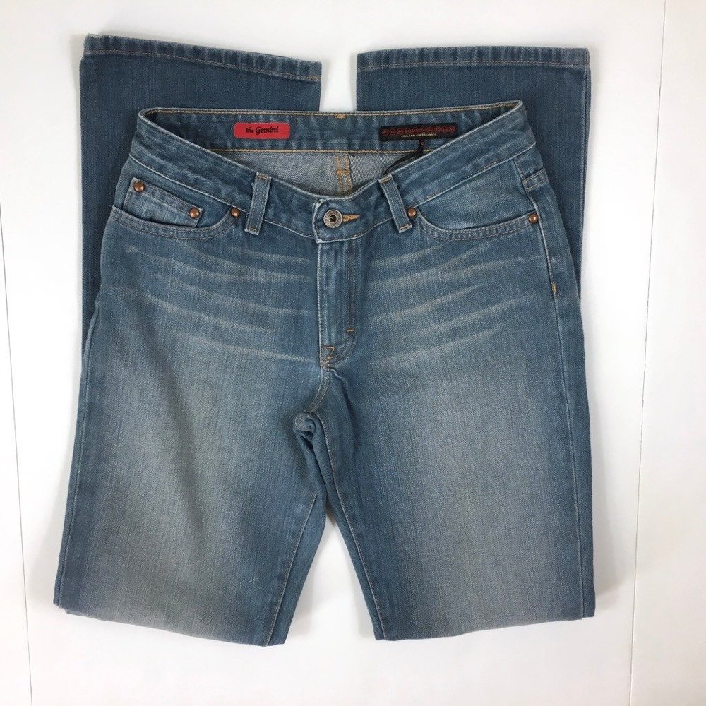 AG The Gemini Light Wash Straight Jeans sz 29R